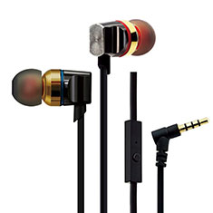 Kopfhörer Stereo Sport Ohrhörer In Ear Headset H02 für Huawei Rhone Gold