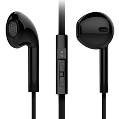 Kopfhörer Stereo Sport Ohrhörer In Ear Headset H07 für Oppo A78 4G Schwarz
