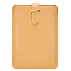 Leder Handy Tasche Sleeve Schutz Hülle L01 für Huawei Honor MagicBook 14 Gelb