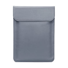 Leder Handy Tasche Sleeve Schutz Hülle L01 für Huawei Honor MagicBook Pro (2020) 16.1 Grau