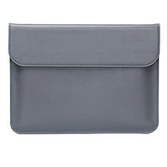 Leder Handy Tasche Sleeve Schutz Hülle L02 für Huawei Honor MagicBook Pro (2020) 16.1 Grau