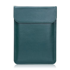 Leder Handy Tasche Sleeve Schutz Hülle L03 für Huawei Matebook D14 (2020) Grün