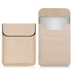 Leder Handy Tasche Sleeve Schutz Hülle L03 für Samsung Galaxy Book Flex 13.3 NP930QCG Gold