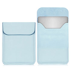 Leder Handy Tasche Sleeve Schutz Hülle L03 für Samsung Galaxy Book Flex 15.6 NP950QCG Hellblau
