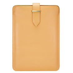 Leder Handy Tasche Sleeve Schutz Hülle L04 für Huawei Matebook 13 (2020) Orange