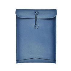 Leder Handy Tasche Sleeve Schutz Hülle L04 für Huawei Matebook X Pro (2020) 13.9 Blau