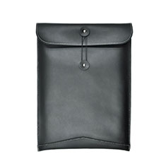 Leder Handy Tasche Sleeve Schutz Hülle L04 für Huawei Matebook X Pro (2020) 13.9 Schwarz