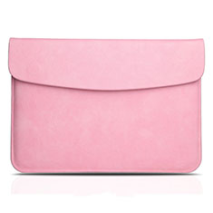 Leder Handy Tasche Sleeve Schutz Hülle L06 für Apple MacBook 12 zoll Rosa