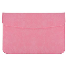 Leder Handy Tasche Sleeve Schutz Hülle L15 für Apple MacBook 12 zoll Rosa