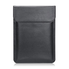 Leder Handy Tasche Sleeve Schutz Hülle L21 für Apple MacBook Air 13 zoll Schwarz