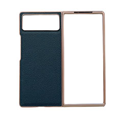 Luxus Leder Hülle Handyhülle und Kunststoff Schutzhülle Hartschalen Tasche S02 für Xiaomi Mix Fold 2 5G Grün