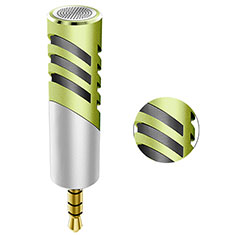 Mini-Stereo-Mikrofon Mic 3.5 mm Klinkenbuchse M09 für Vivo Y70 2020 Grün