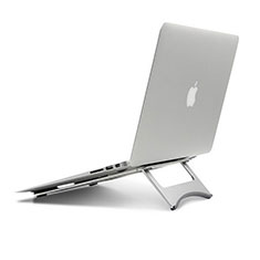 NoteBook Halter Halterung Laptop Ständer Universal für Apple MacBook Air 13 zoll (2020) Silber