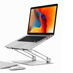 NoteBook Halter Halterung Laptop Ständer Universal K02 für Apple MacBook Air 13 zoll (2020) Silber