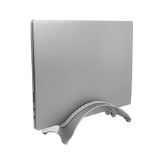 NoteBook Halter Halterung Laptop Ständer Universal K10 für Samsung Galaxy Book Flex 15.6 NP950QCG Silber