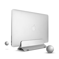 NoteBook Halter Halterung Laptop Ständer Universal S01 für Apple MacBook 12 zoll Silber