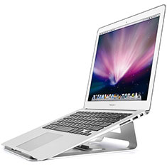 NoteBook Halter Halterung Laptop Ständer Universal S05 für Huawei MateBook X Pro (2020) 13.9 Silber