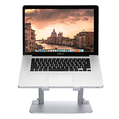 NoteBook Halter Halterung Laptop Ständer Universal S08 für Apple MacBook Air 11 zoll Silber