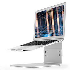 NoteBook Halter Halterung Laptop Ständer Universal S09 für Huawei Honor MagicBook Pro (2020) 16.1 Silber