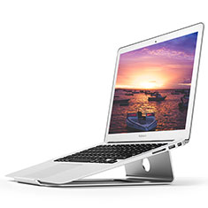 NoteBook Halter Halterung Laptop Ständer Universal S11 für Samsung Galaxy Book Flex 15.6 NP950QCG Silber