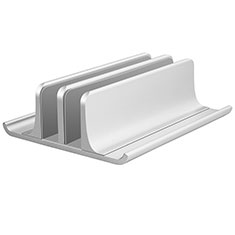 NoteBook Halter Halterung Laptop Ständer Universal T06 für Apple MacBook Pro 13 zoll (2020) Silber