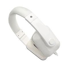 Ohrhörer Stereo Sport Headset In Ear Kopfhörer H66 für Sony Xperia XA3 Ultra Weiß
