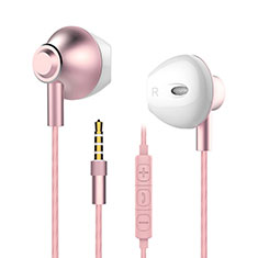 Ohrhörer Stereo Sport Kopfhörer In Ear Headset H05 für Huawei Honor WaterPlay 10.1 HDN-W09 Rosa