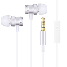 Ohrhörer Stereo Sport Kopfhörer In Ear Headset H10 für Motorola MOTO G52 Weiß