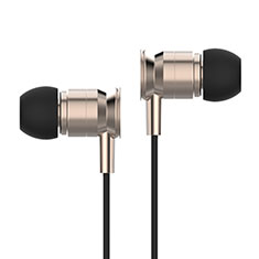 Ohrhörer Stereo Sport Kopfhörer In Ear Headset H14 für Huawei MateBook HZ-W09 Gold