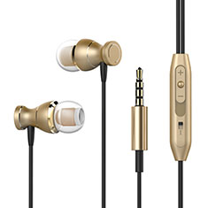 Ohrhörer Stereo Sport Kopfhörer In Ear Headset H34 für Huawei Mate 20 X Gold