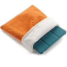 Samt Handy Tasche Schutz Hülle für Apple iPad 4 Orange