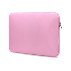 Samt Handy Tasche Schutz Hülle L04 für Huawei Honor MagicBook 14 Rosa