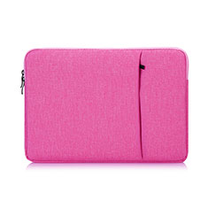 Samt Handy Tasche Schutz Hülle S01 für Samsung Galaxy Book Flex 15.6 NP950QCG Pink
