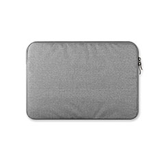 Samt Handy Tasche Schutz Hülle S03 für Huawei Honor MagicBook Pro (2020) 16.1 Grau