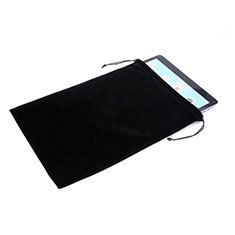 Samt Handy Tasche Sleeve Hülle für Apple iPad Pro 12.9 (2018) Schwarz