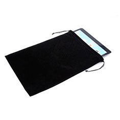 Samt Handy Tasche Sleeve Hülle für Huawei MatePad T 8 Schwarz