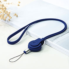 Schlüsselband Schlüsselbänder Lanyard K05 für Sony Xperia 10 Plus Blau