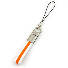 Schlüsselband Schlüsselbänder Lanyard K12 für Huawei P9 Lite 2017 Orange