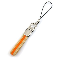 Schlüsselband Schlüsselbänder Lanyard K14 für LG L Bello 2 Orange