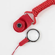 Schlüsselband Schlüsselbänder Umhängeband Lanyard für Vivo X50 Pro 5G Rot