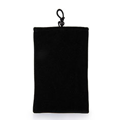 Schmuckbeutel Schwarz Samtbeutel Samtsäckchen Universal für Apple iPhone 13 Mini Schwarz
