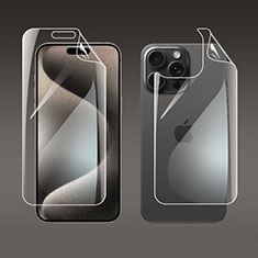 Schutzfolie Displayschutzfolie Panzerfolie Flexibilität Weich Skins zum Aufkleben Full Coverage A01 für Apple iPhone 14 Pro Klar