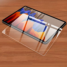 Schutzfolie Displayschutzfolie Panzerfolie Gehärtetes Glas Glasfolie Skins zum Aufkleben Panzerglas T01 für Samsung Galaxy Tab S7 Plus 5G 12.4 SM-T976 Klar