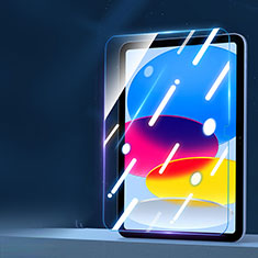Schutzfolie Displayschutzfolie Panzerfolie Gehärtetes Glas Glasfolie Skins zum Aufkleben Panzerglas Z05 für Apple iPad 10.9 (2022) Klar