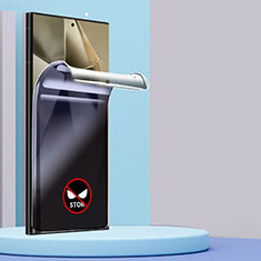 Schutzfolie Displayschutzfolie Panzerfolie Skins zum Aufkleben Full Coverage Privacy für Samsung Galaxy S24 Ultra 5G Klar