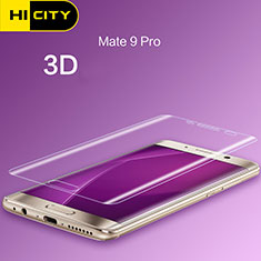 Schutzfolie Displayschutzfolie Panzerfolie Skins zum Aufkleben Gehärtetes Glas Glasfolie 3D für Huawei Mate 9 Pro Klar