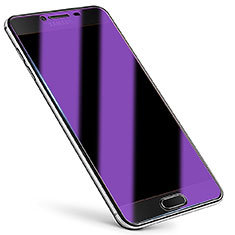 Schutzfolie Displayschutzfolie Panzerfolie Skins zum Aufkleben Gehärtetes Glas Glasfolie Anti Blue Ray B01 für Samsung Galaxy C7 SM-C7000 Blau