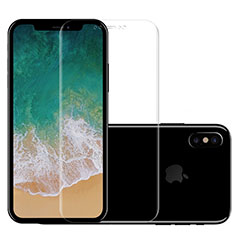 Schutzfolie Displayschutzfolie Panzerfolie Skins zum Aufkleben Gehärtetes Glas Glasfolie F13 für Apple iPhone X Klar