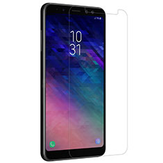 Schutzfolie Displayschutzfolie Panzerfolie Skins zum Aufkleben Gehärtetes Glas Glasfolie für Samsung Galaxy A8+ A8 Plus (2018) A730F Klar