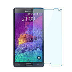 Schutzfolie Displayschutzfolie Panzerfolie Skins zum Aufkleben Gehärtetes Glas Glasfolie für Samsung Galaxy Note 4 SM-N910F Klar